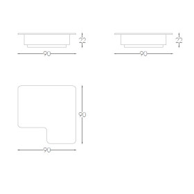Журнальный столик SMALL TABLE LIPARI