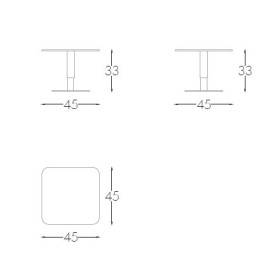 Журнальный столик SMALL TABLE SALINA