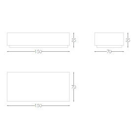 Журнальный столик SMALL TABLE VASARI