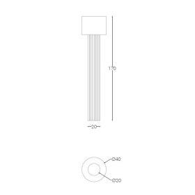 Настольная лампа TABLE LAMP RIGAROUND