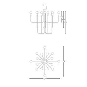 Люстра CHANDELIER BLOW UP