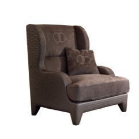 Кресло ARMCHAIR BRERA WITH LOGO