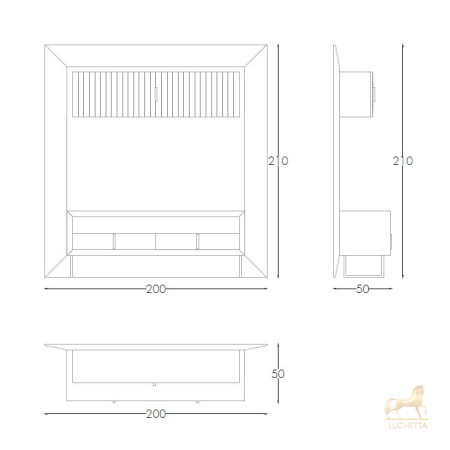 ТВ Тумба TV CABINET BLACK TIE ТВ Тумба TV CABINET BLACK TIE
