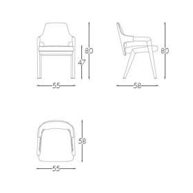 Стул CHAIR DL 02