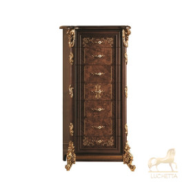 Комод высокий с 7 ящиками Arredo Classic Sinfonia