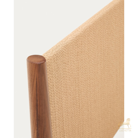 Кровать Elan из шпона и массива ореха со шнуром 180 x 200 Кровать Elan из шпона и массива ореха со шнуром 180 x 200