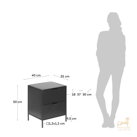 Прикроватная тумбочка Shantay 40 x 50 cm Прикроватная тумбочка Shantay 40 x 50 cm