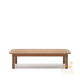Sacaleta Уличный журнальный столик из массива эвкалипта 140 x 89 см
