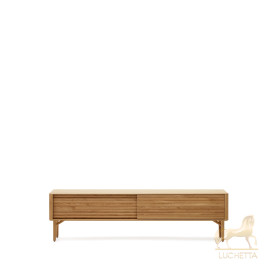 Тумба под TV Lenon из древесины дуба 200 x 55 cm