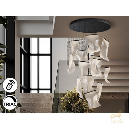 Velos Люстра 13L черная DIMABLE Velos Люстра 13L черная DIMABLE