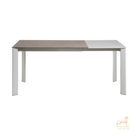 Стол Atta 120 (180) x80 серый керамика Vulcano Ash Стол Atta 120 (180) x80 серый керамика Vulcano Ash