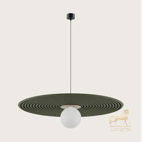 Подвесной светильник Tico C1095/L/BULB черный металл