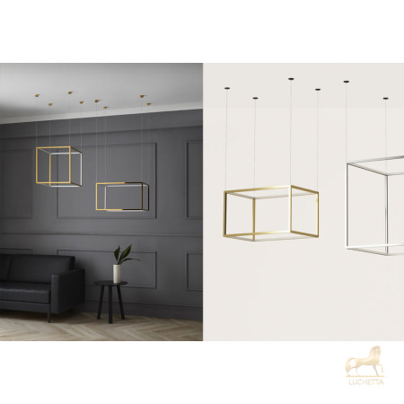 Подвес Cube-X 65 x 65 cm золотой Подвес Cube-X 65 x 65 cm золотой