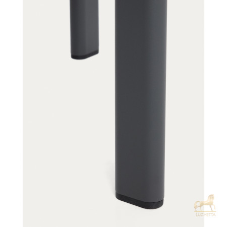 Уличный стол Anafi с графитовой столешницей из спеченного камня, 140 x 80 см Уличный стол Anafi с графитовой столешницей из спеченного камня, 140 x 80 см