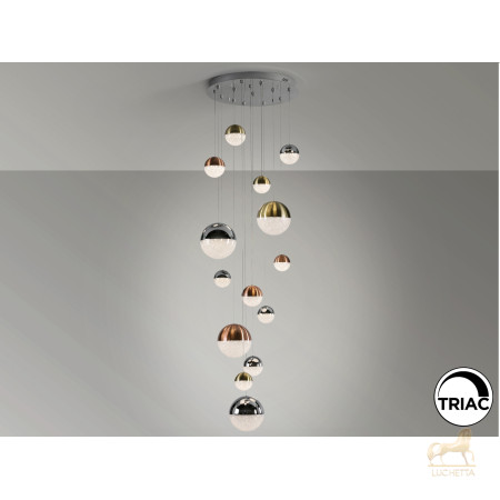 Подвесной светильник Sphere 14L LED Ø60 X500Н DIM Подвесной светильник Sphere 14L LED Ø60 X500Н DIM