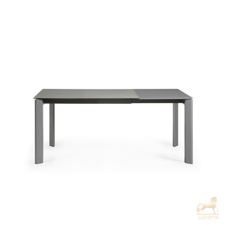 Стол Atta 120 (180) x80 антрацит, керамика Стол Atta 120 (180) x80 антрацит, керамика