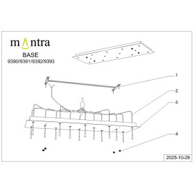 9392+9245 (14L) Подвесная люстра BOOMERANG