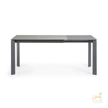 Стол Atta 120 (180) x80 антрацит, керамика Стол Atta 120 (180) x80 антрацит, керамика