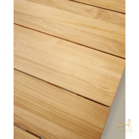 Стол Icaro из массива тикового дерева, 280 x 112 см, 100% FSC Стол Icaro из массива тикового дерева, 280 x 112 см, 100% FSC