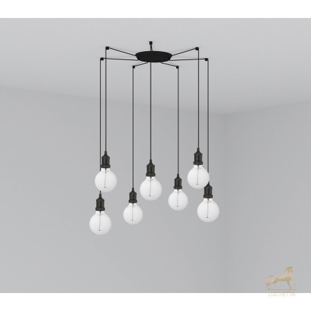 Люстра Art 7L черная Люстра Art 7L черная