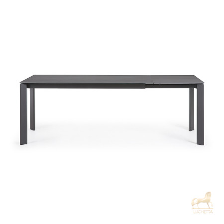Стол Atta 160 (220) x90 графит керамический Стол Atta 160 (220) x90 графит керамический