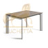 Стол Atta 120 (180) x80 серый керамика Vulcano Ash Стол Atta 120 (180) x80 серый керамика Vulcano Ash