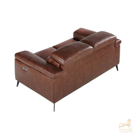 Диван 2-х местный 5319-2P-M1595 /6116 с реклайнером коричневый Диван 2-х местный 5319-2P-M1595 /6116 с реклайнером коричневый