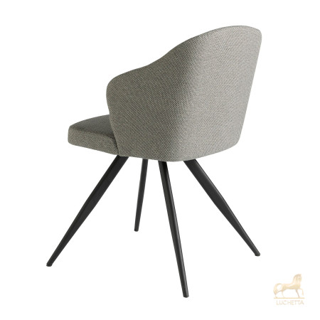 Стул F3208-GRIS /4057 черные ножки Стул F3208-GRIS /4057 черные ножки