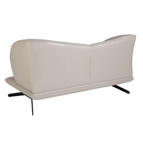Диван 2-х местный 6145/KF2157-2P-M5652 кожаный с декоративными подушками