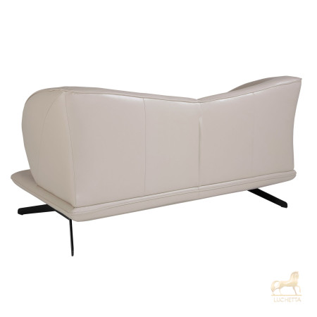 Диван 2-х местный 6145/KF2157-2P-M5652 кожаный с декоративными подушками Диван 2-х местный 6145/KF2157-2P-M5652 кожаный с декоративными подушками