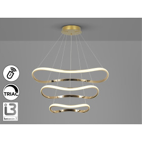 Naos Люстра розовое золото 3 арки D80 DIM