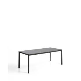 Уличный стол Anafi из спеченного камня и графитового алюминия 180 x 90см