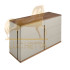 Комод 7168/MC2320DR из серого лака и орехового дерева Комод 7168/MC2320DR из серого лака и орехового дерева