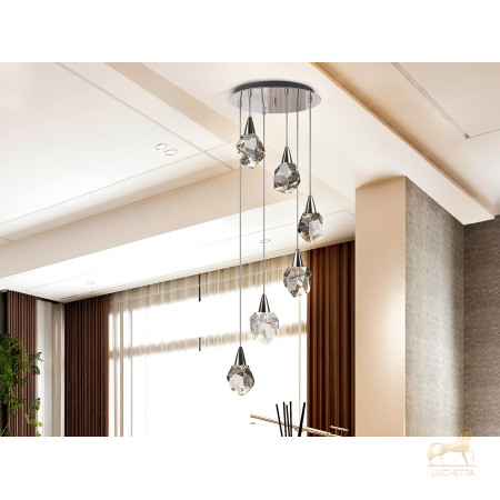 Люстра Aquaria 6L хром Люстра Aquaria 6L хром