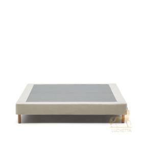 Основание кровати Ofelia со съемным чехлом бежевого цвета 150 x 200 см
