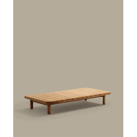 Журнальный столик Turqueta из массива тикового дерева, 140 x 70 см