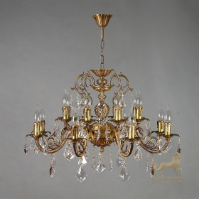 Люстра Alicante Ambiente 16L 8888/8+8 AB Leaf Crystal