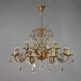 Люстра Alicante Ambiente 16L 8888/8+8 AB Leaf Crystal