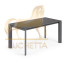Стол Atta 160 (220) x90 графит керамический Стол Atta 160 (220) x90 графит керамический