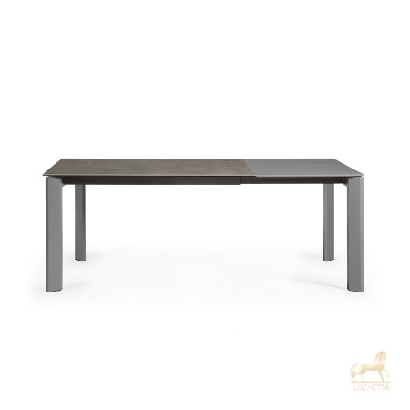 Стол Atta 140 (200) x90 графит керамика Стол Atta 140 (200) x90 графит керамика