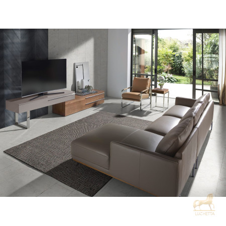 Кресло SF399/5046 из экокожи цвета норки Кресло SF399/5046 из экокожи цвета норки
