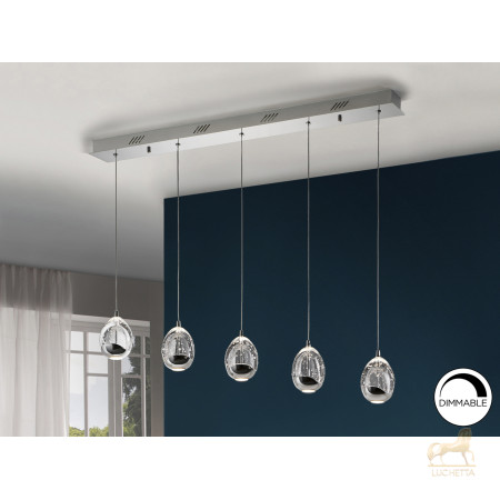 Подвесной светильник Rocio LED 5L хром Подвесной светильник Rocio LED 5L хром