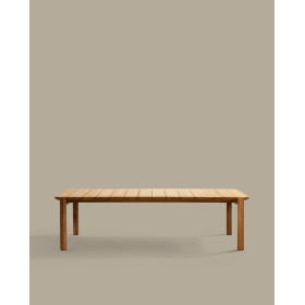 Стол Icaro из массива тикового дерева, 220 x 102 см