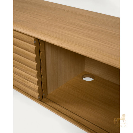 Тумба под TV Lenon из древесины дуба 200 x 55 cm Тумба под TV Lenon из древесины дуба 200 x 55 cm