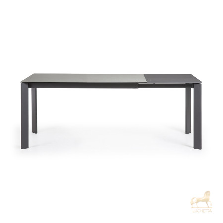 Стол Atta 140 (200) x90 антрацит, серый, керамика Стол Atta 140 (200) x90 антрацит, серый, керамика
