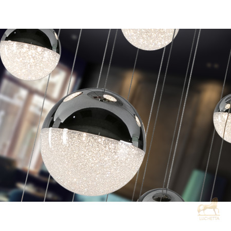 Люстра Sphere 14L хромированная D60 DIMABLE Люстра Sphere 14L хромированная D60 DIMABLE