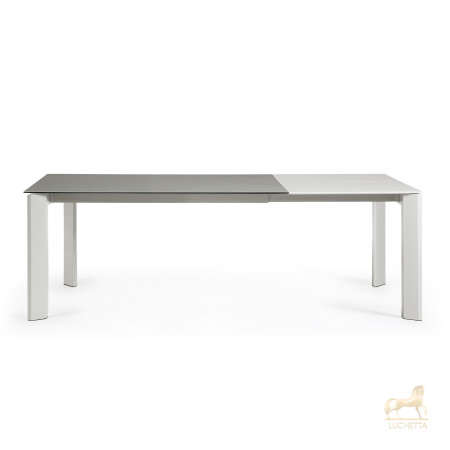 Стол Atta160 (220) x90 серый керамика Стол Atta160 (220) x90 серый керамика