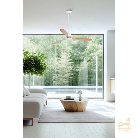 Потолочный вентилятор Poros Ø1320 LED белый Потолочный вентилятор Poros Ø1320 LED белый