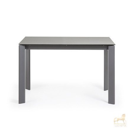Стол Atta 120 (180) x80 антрацит, керамика Стол Atta 120 (180) x80 антрацит, керамика