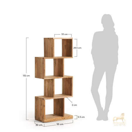 Стеллаж Arundel 55x132 тик Стеллаж Arundel 55x132 тик